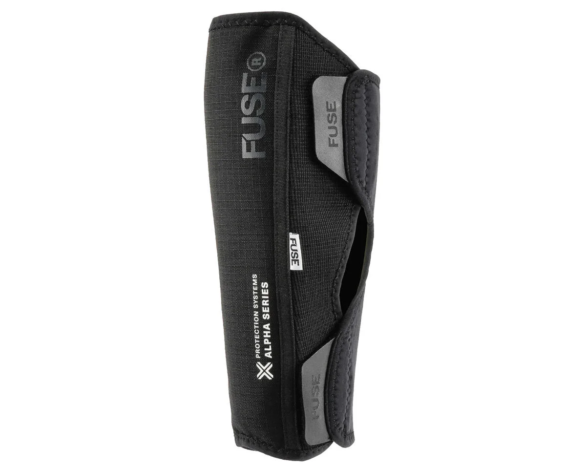 Fuse Alpha Classic Shin Guards (Black/Grey) (M) - view 2